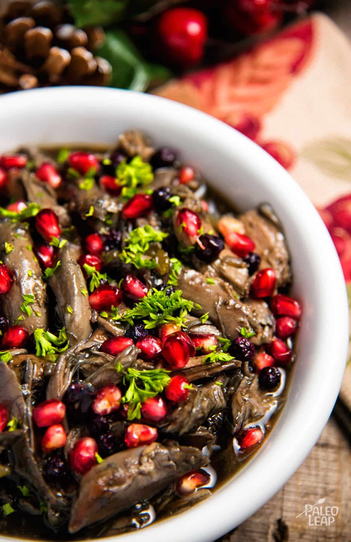 Duck And Blueberry Stew