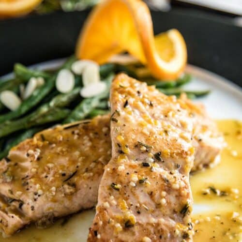Orange-Rosemary Seared Salmon Recipe
