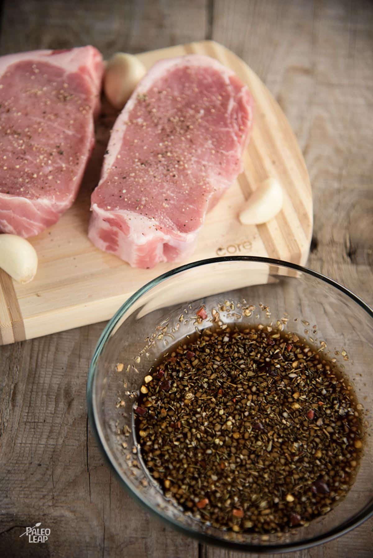 Pork Chops With Balsamic Glaze Recipe Preparation