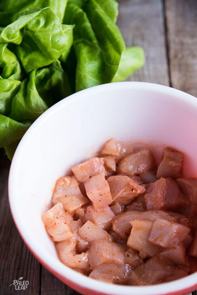 Buffalo Chicken Wraps Recipe | Paleo Leap