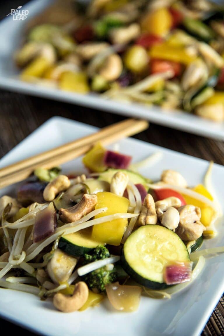 Chicken And Mango StirFry Recipe Paleo Leap