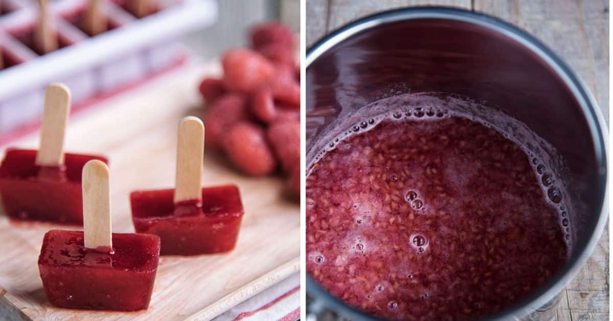 Raspberry Rosé Popsicles - Recipe Runner