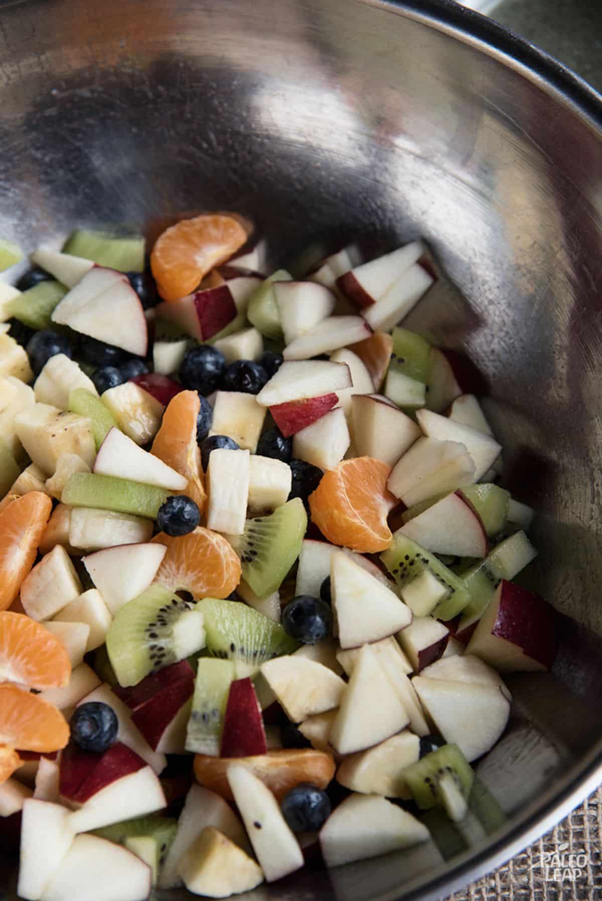 Fruit Salad With Lemon Dressing Recipe Preparation