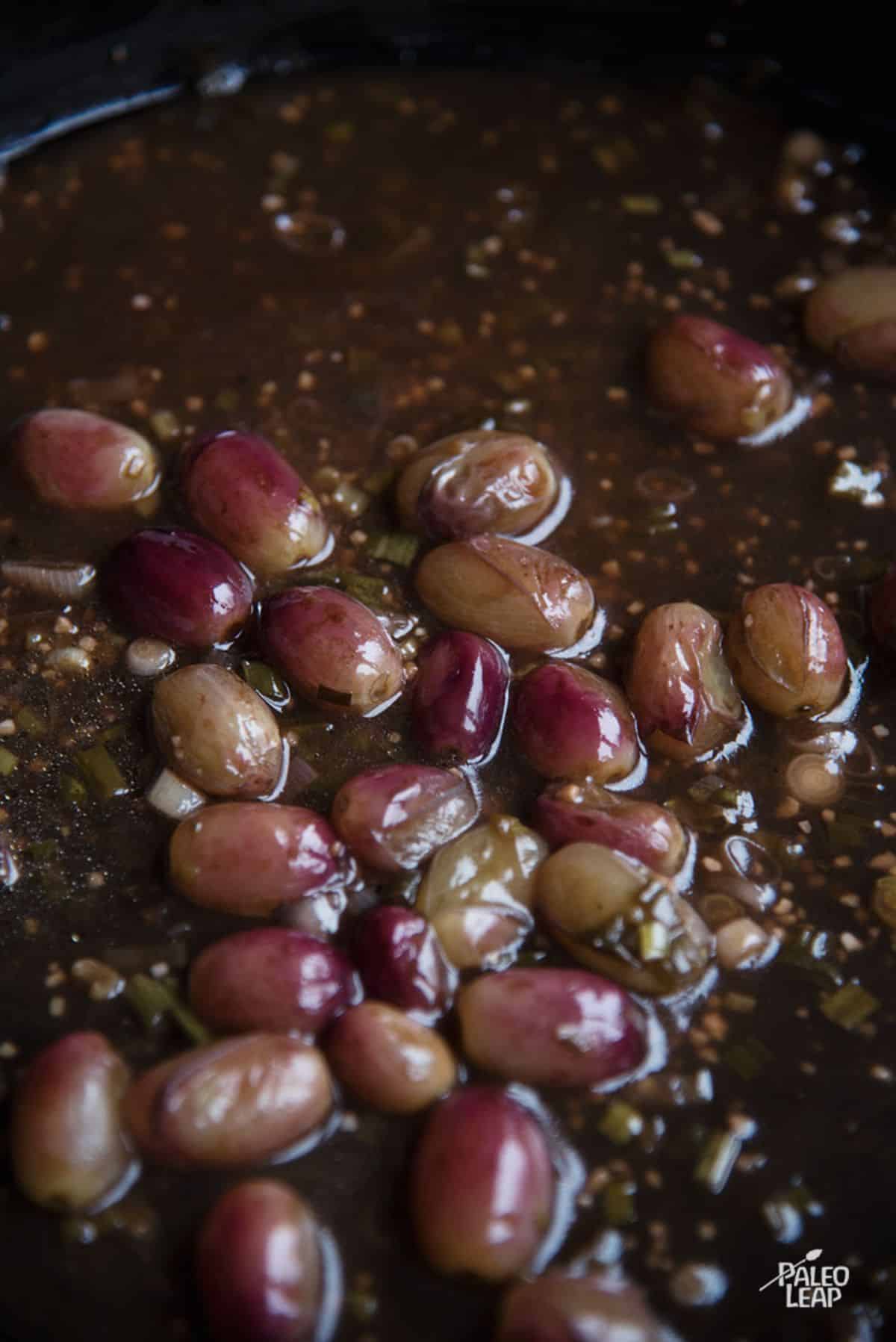 Pan-Fried Duck Breasts With Grape Sauce Recipe Preparation