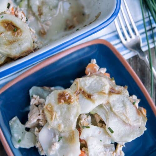Salmon And Potato Pie Recipe