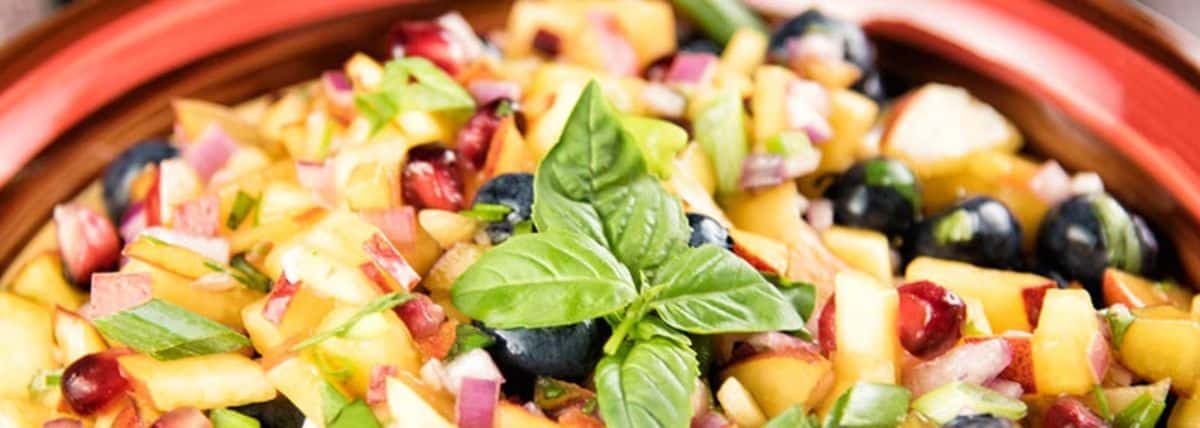 blueberry peach salsa main