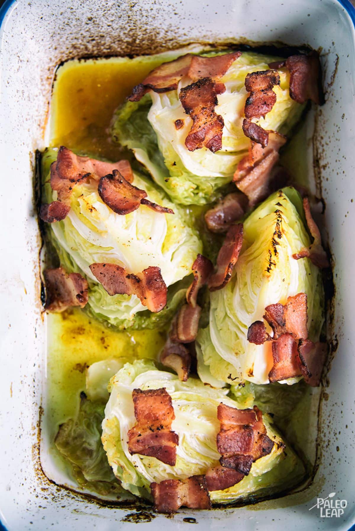 Baked Bacon And Cabbage