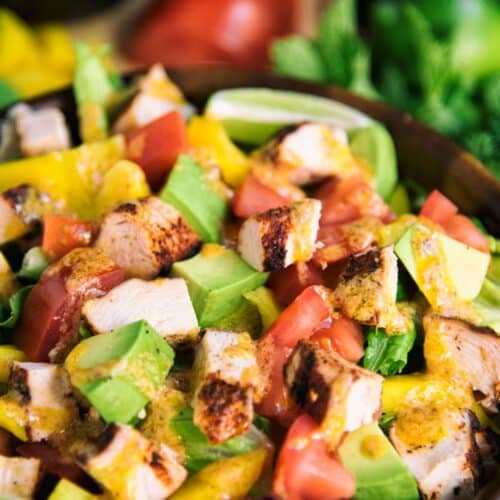 Chunky Chicken Taco Salad Recipe