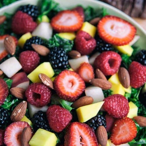 Fresh Fruit And Kale Salad Recipe
