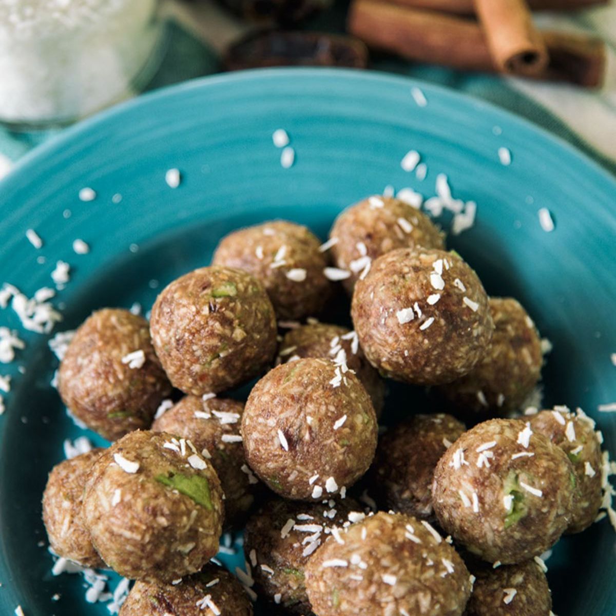 Apple Cinnamon Granola Bites Featured