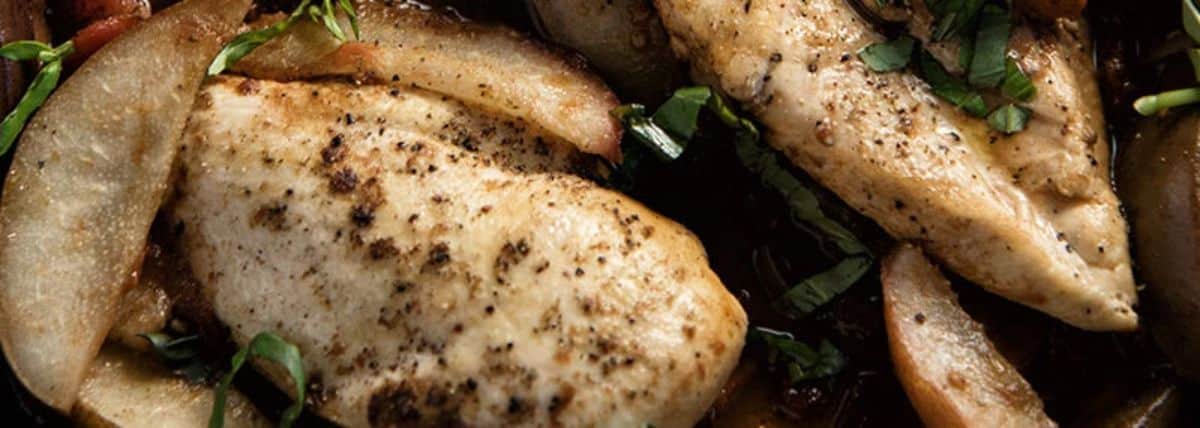 balsamic pear chicken main