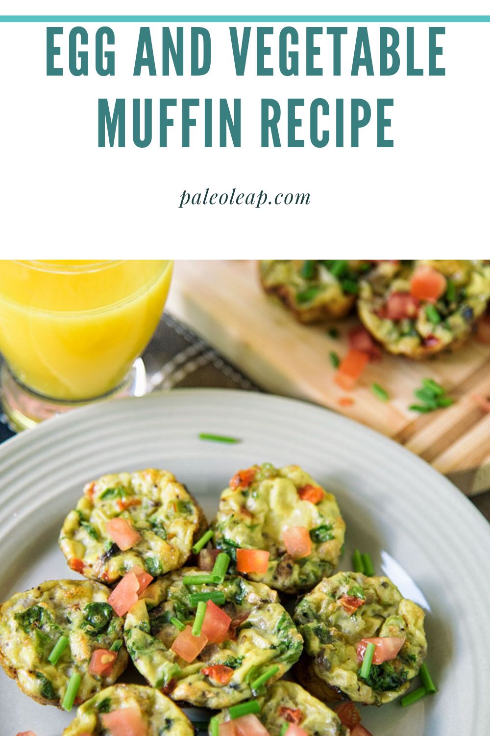 Egg And Vegetable Muffin Cups Recipe | Paleo Leap