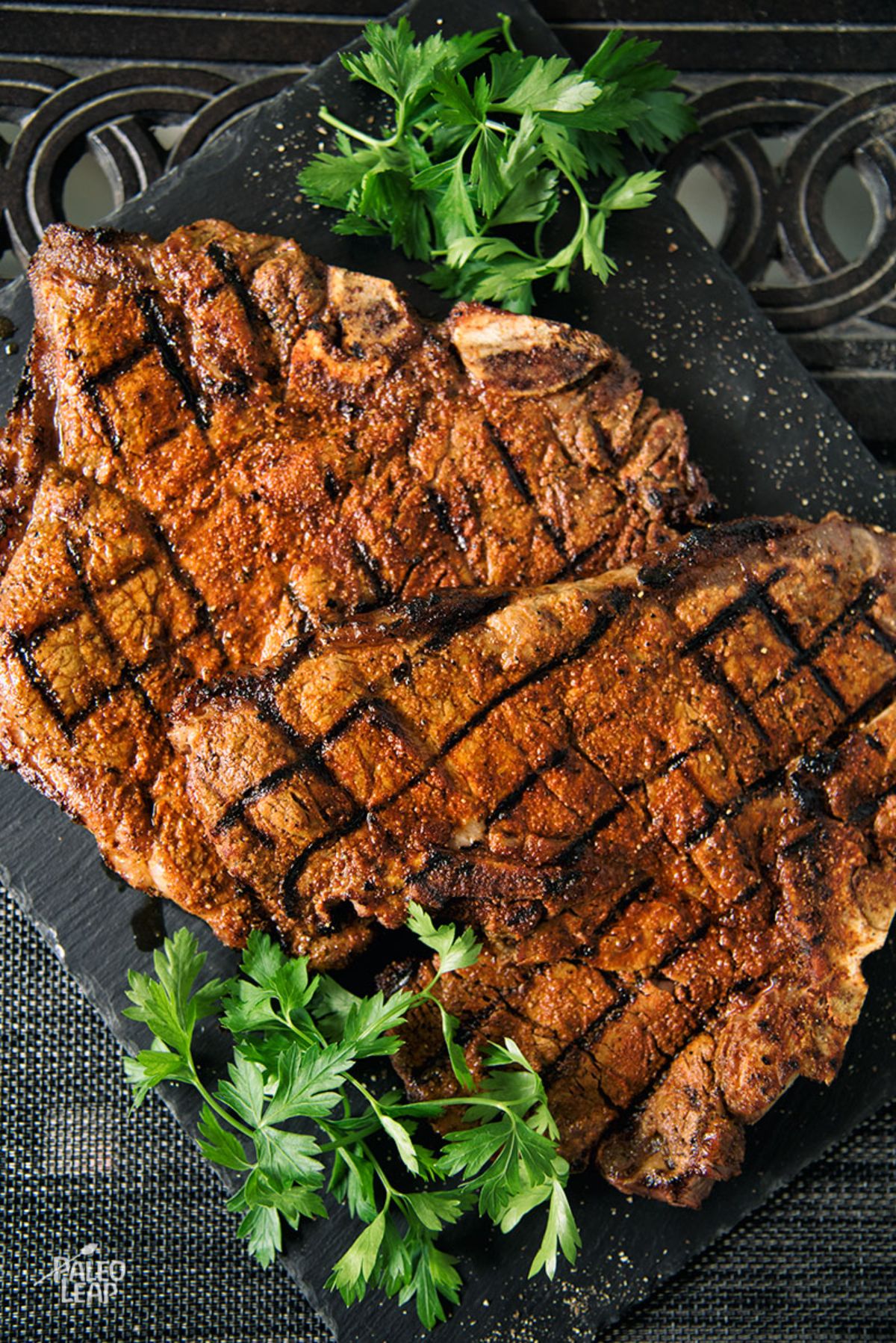 Grilled Spiced T-Bone Steak
