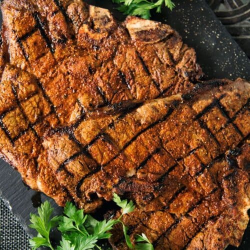 Grilled Spiced T-Bone Steak Recipe