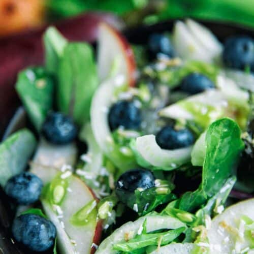 Mixed Greens Fennel And Red Pear Salad Recipe