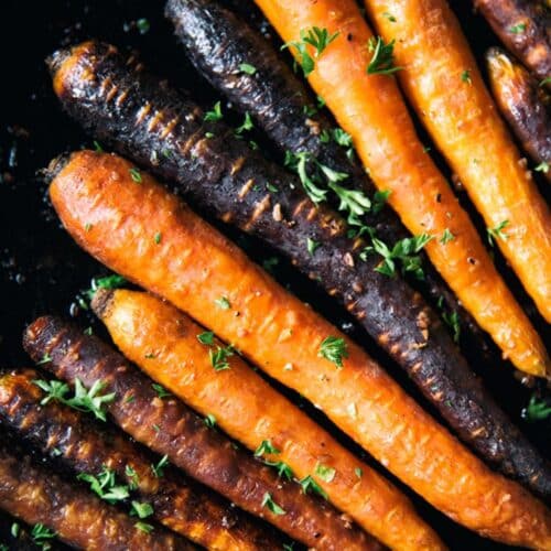 Balsamic Roasted Carrots Recipe