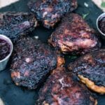 Cajun Chicken With Blueberry BBQ Sauce Recipe