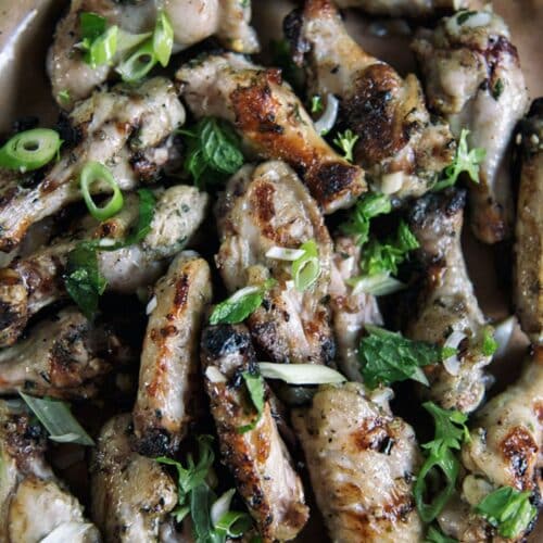 Fresh Herb Chicken Wings Recipe