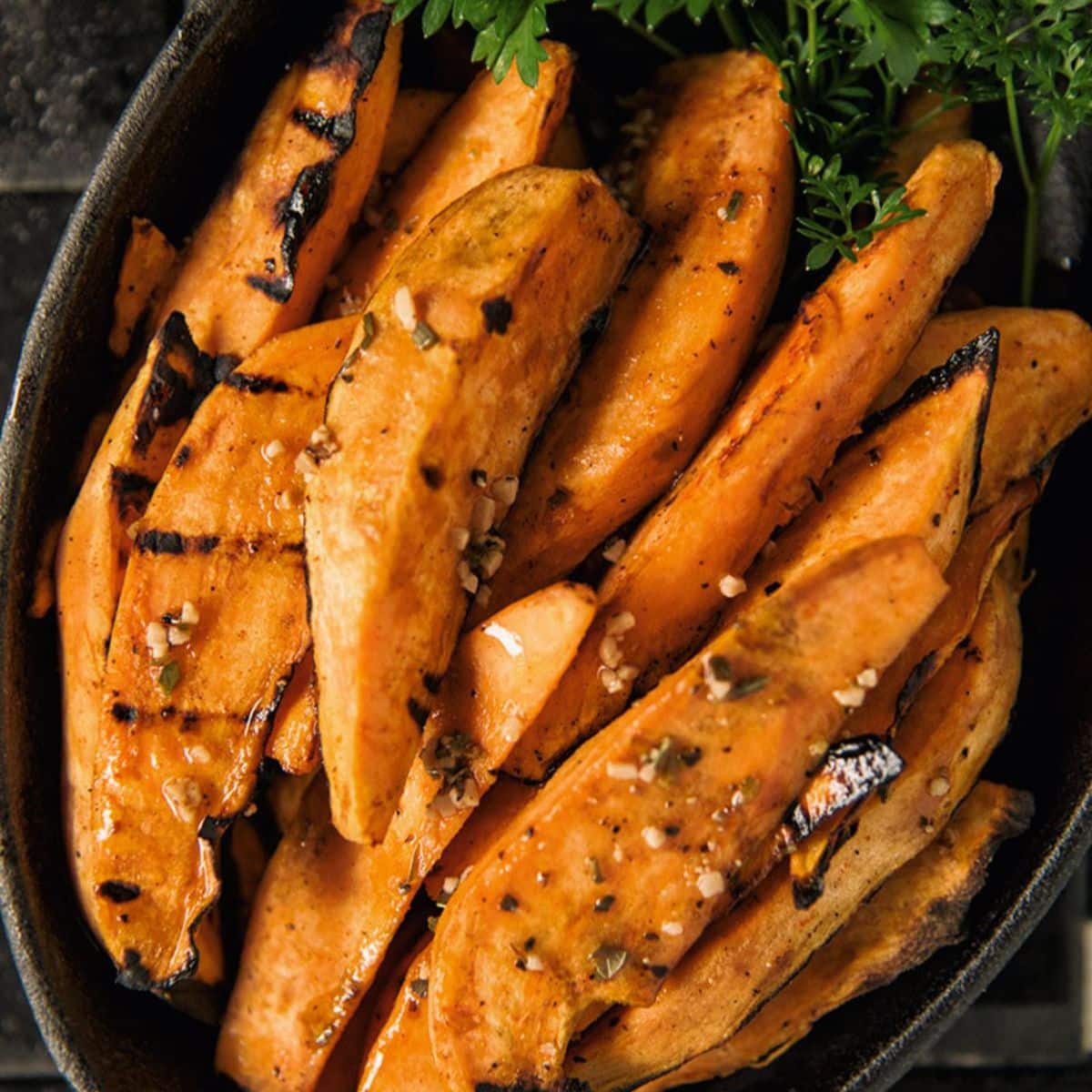 Grilled Zesty Sweet Potatoes Featured