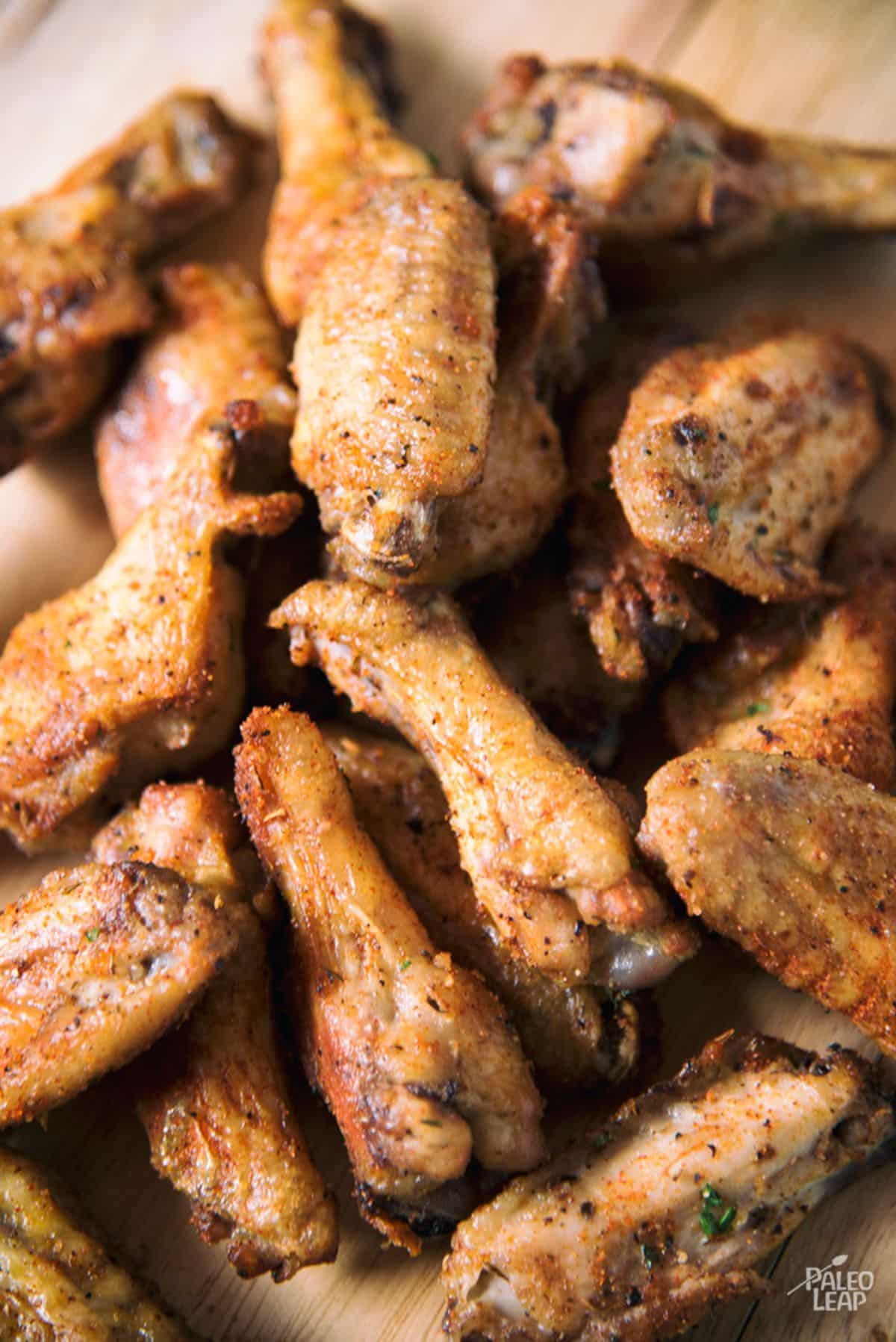 Spicy Cajun Chicken Wings Recipe Preparation