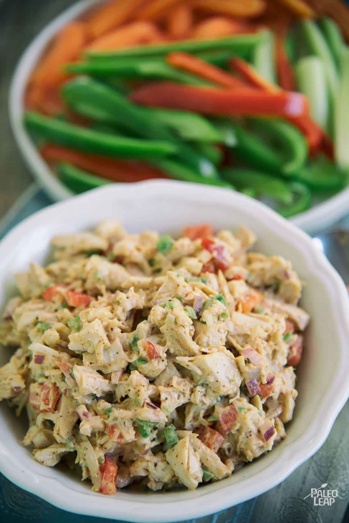 Spicy Mexican-Style Chicken Salad