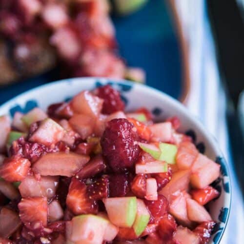 Strawberry Raspberry Salsa Recipe