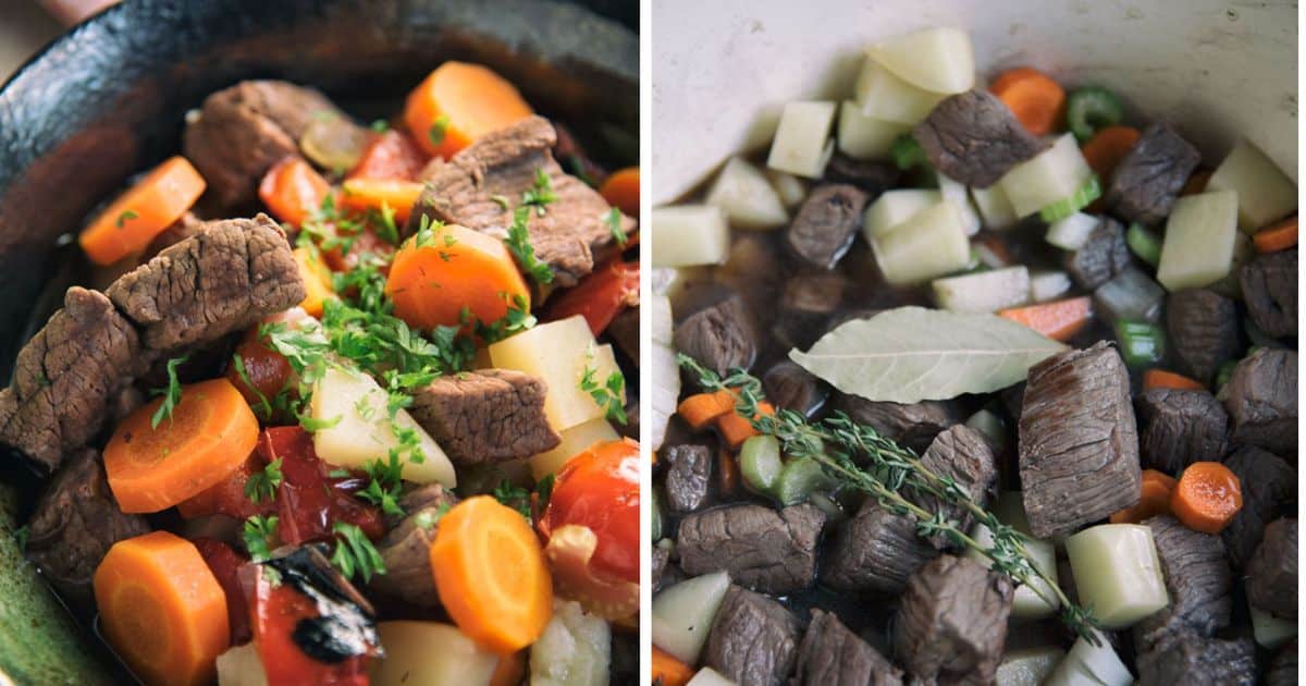 Fall Chunky Beef Roasted Bell Pepper Stew Recipe Paleo Leap