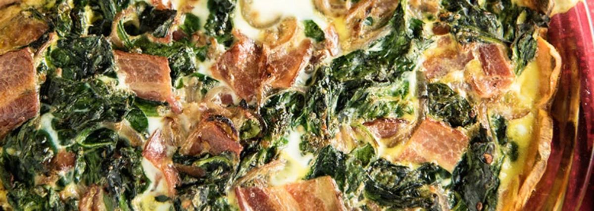 sweet potato spinach bacon quiche main