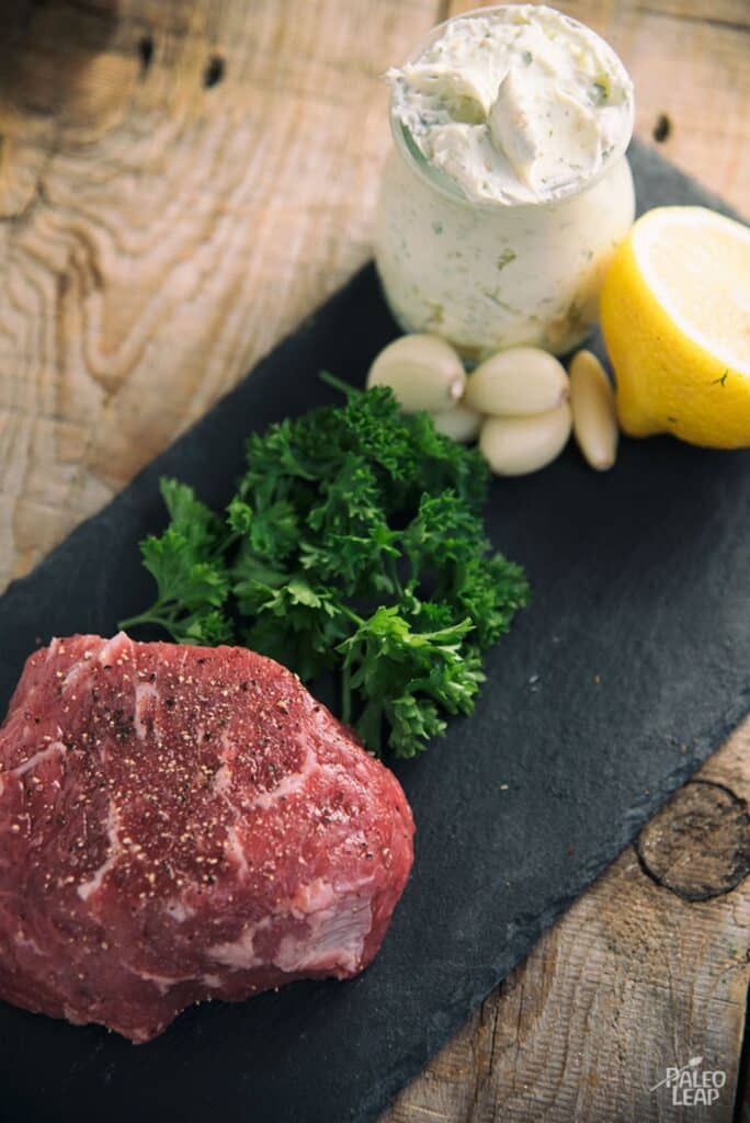 Garlic & Herb Butter Top Sirloin Filet Recipe Paleo Leap