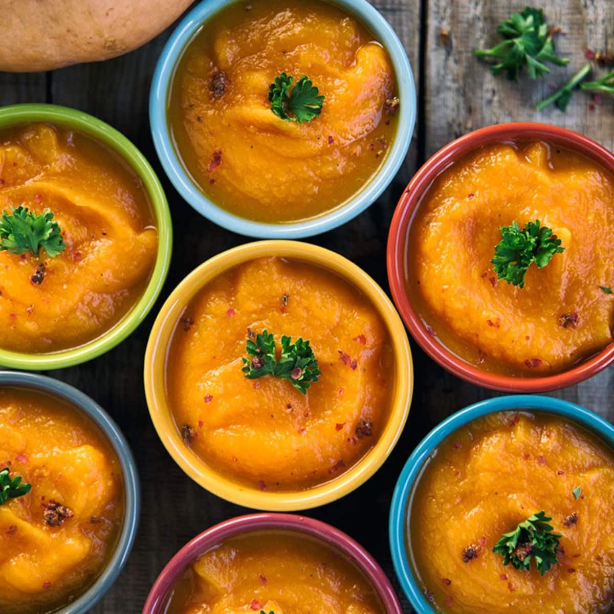 Squash Carrots and Orange Soup Featured