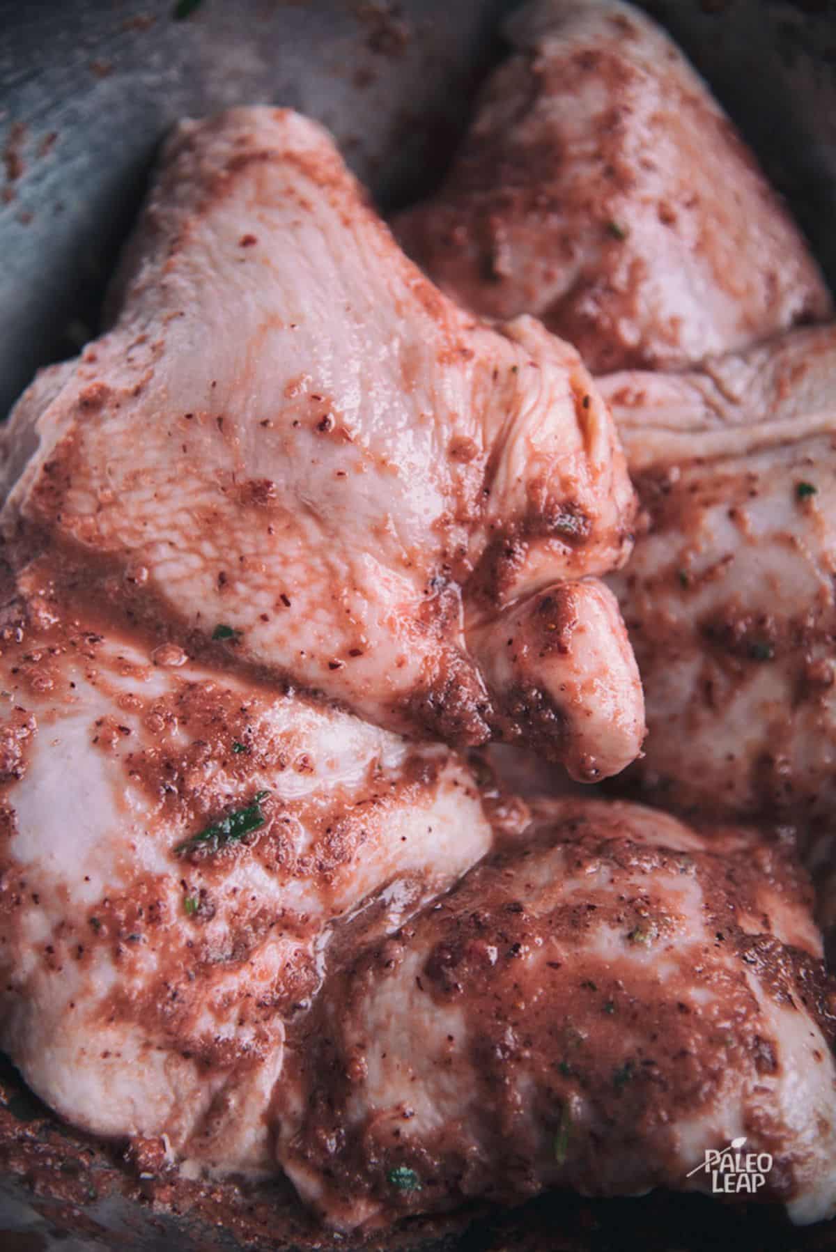 Cranberry-Rosemary Roasted Chicken Recipe Preparation