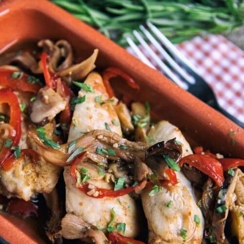 Creamy Chicken With Wild Mushrooms Recipe