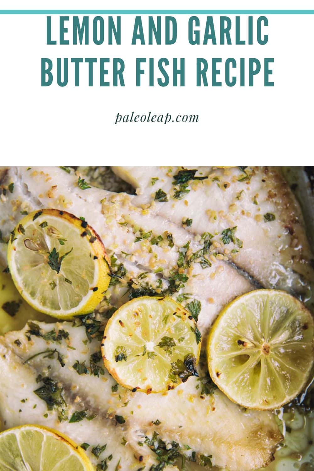 Lemon and Garlic Butter Fish Recipe | Paleo Leap