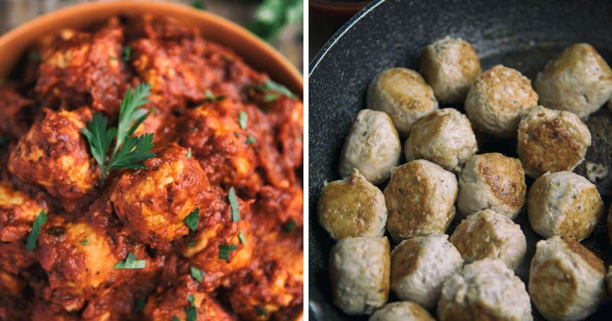 Chicken Meatballs with Marinara Sauce Recipe Paleo Leap