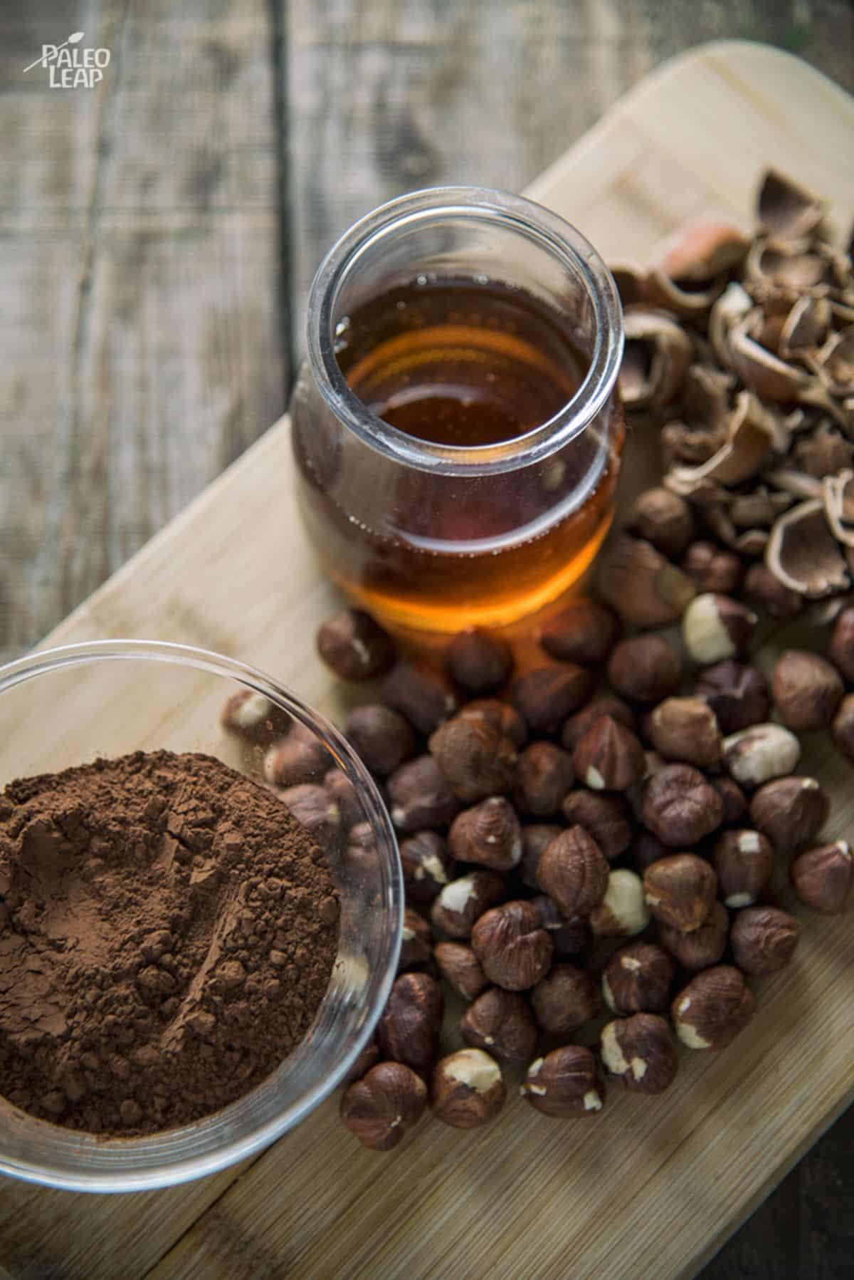 Chocolate Hazelnut Balls Recipe Preparation