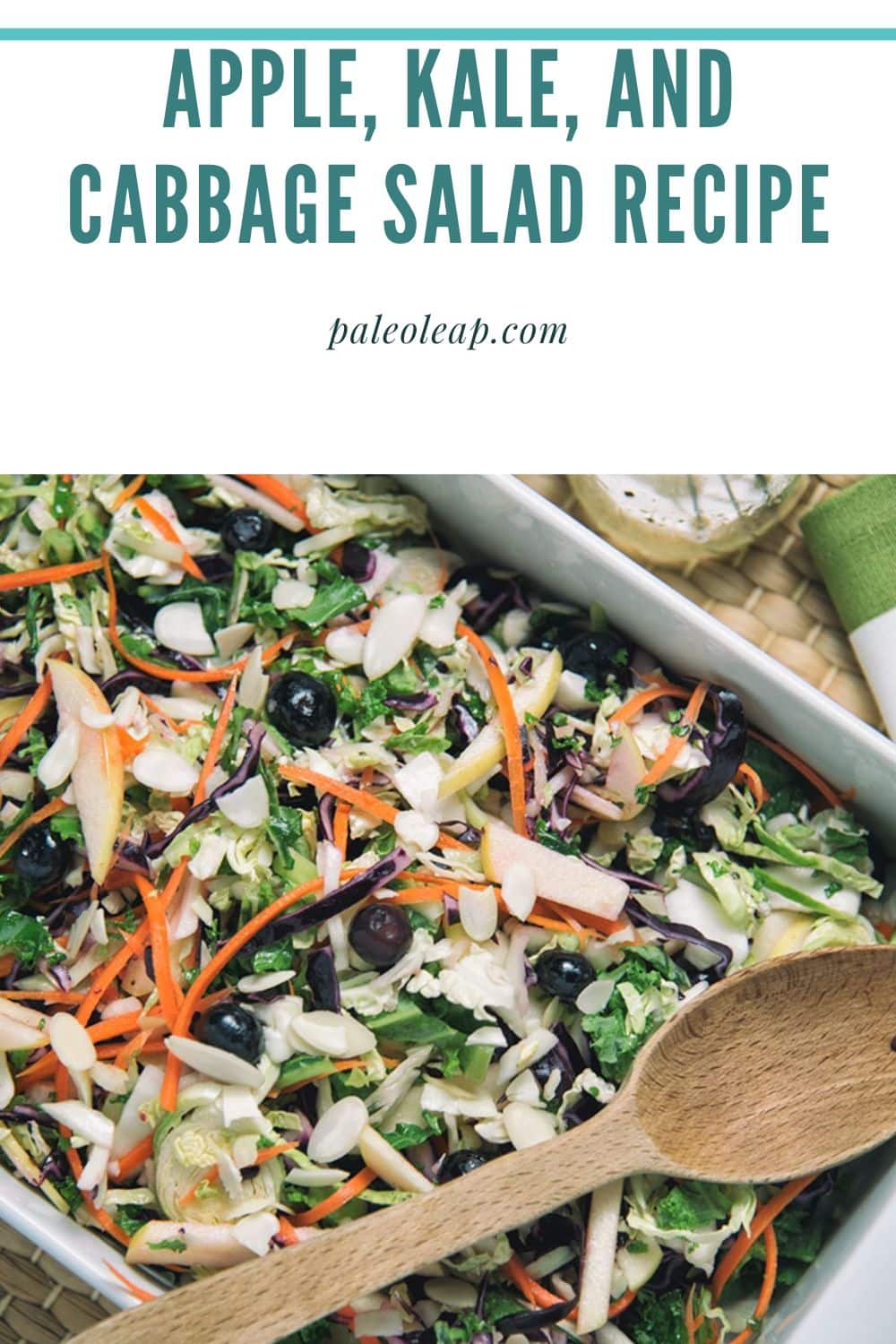Apple, Kale, And Cabbage Salad Recipe Paleo Leap