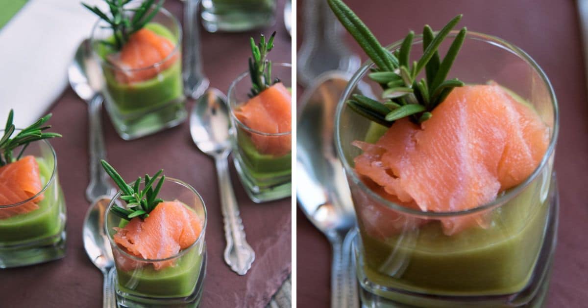 Asparagus Mousse With Smoked Salmon Recipe | Paleo Leap
