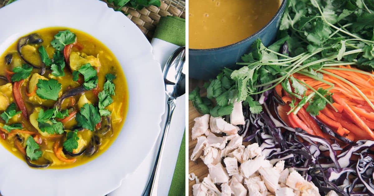 Chicken and Coconut Curry Soup Recipe | Paleo Leap