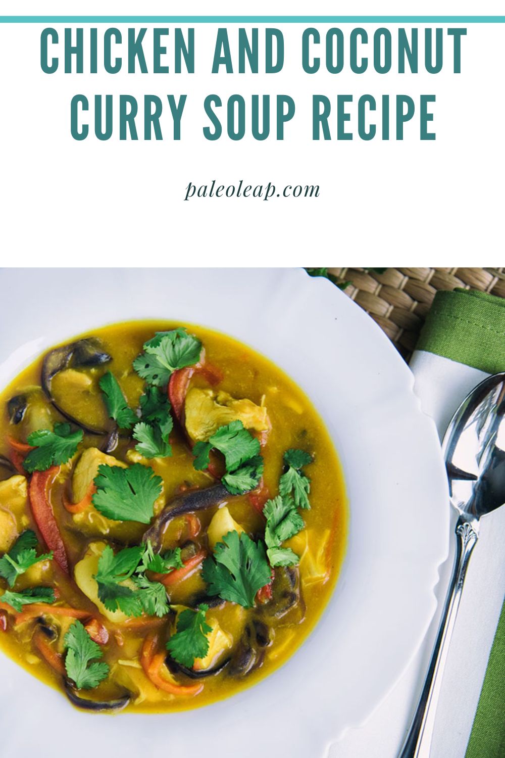 Chicken and Coconut Curry Soup Recipe | Paleo Leap