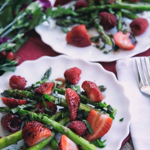 Strawberry Raspberry And Asparagus Recipe