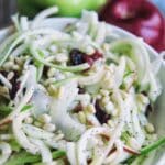 Apple Cranberry Salad With Citrus Dressing Recipe