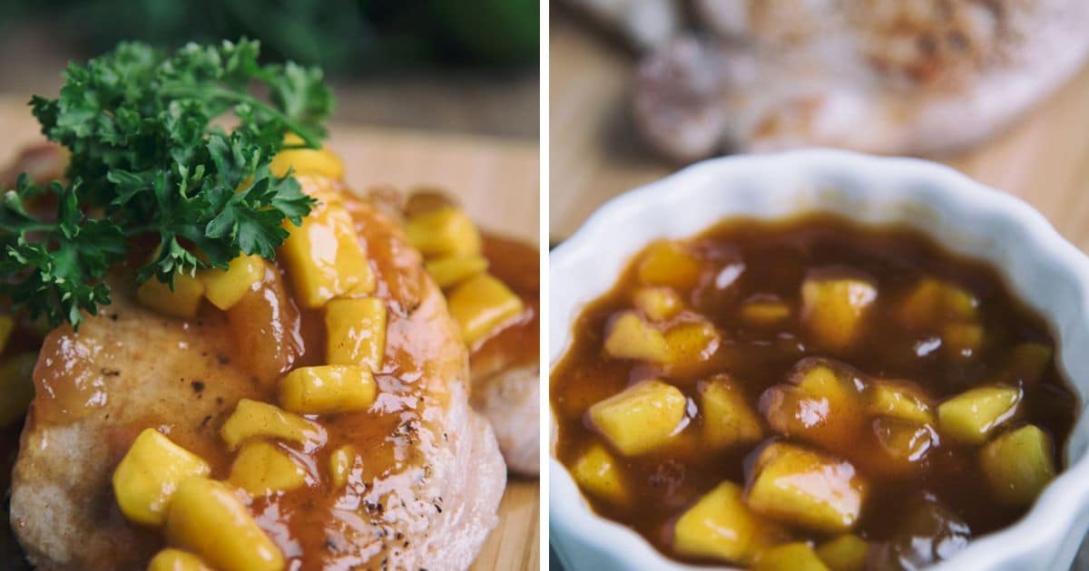 Pork Chops With Mango Chutney Recipe Paleo Leap