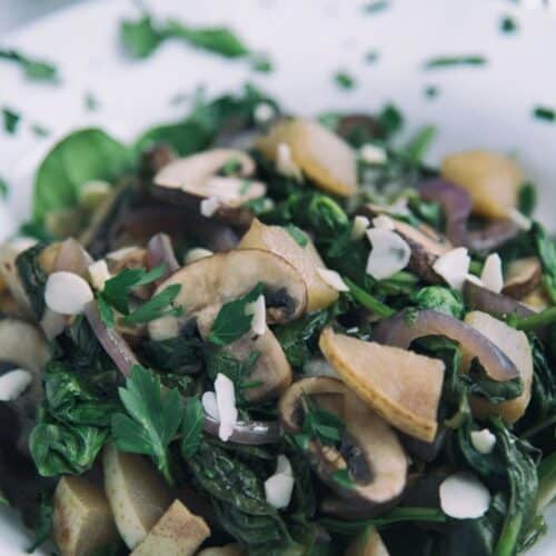 Warm Spinach And Pear Salad Recipe