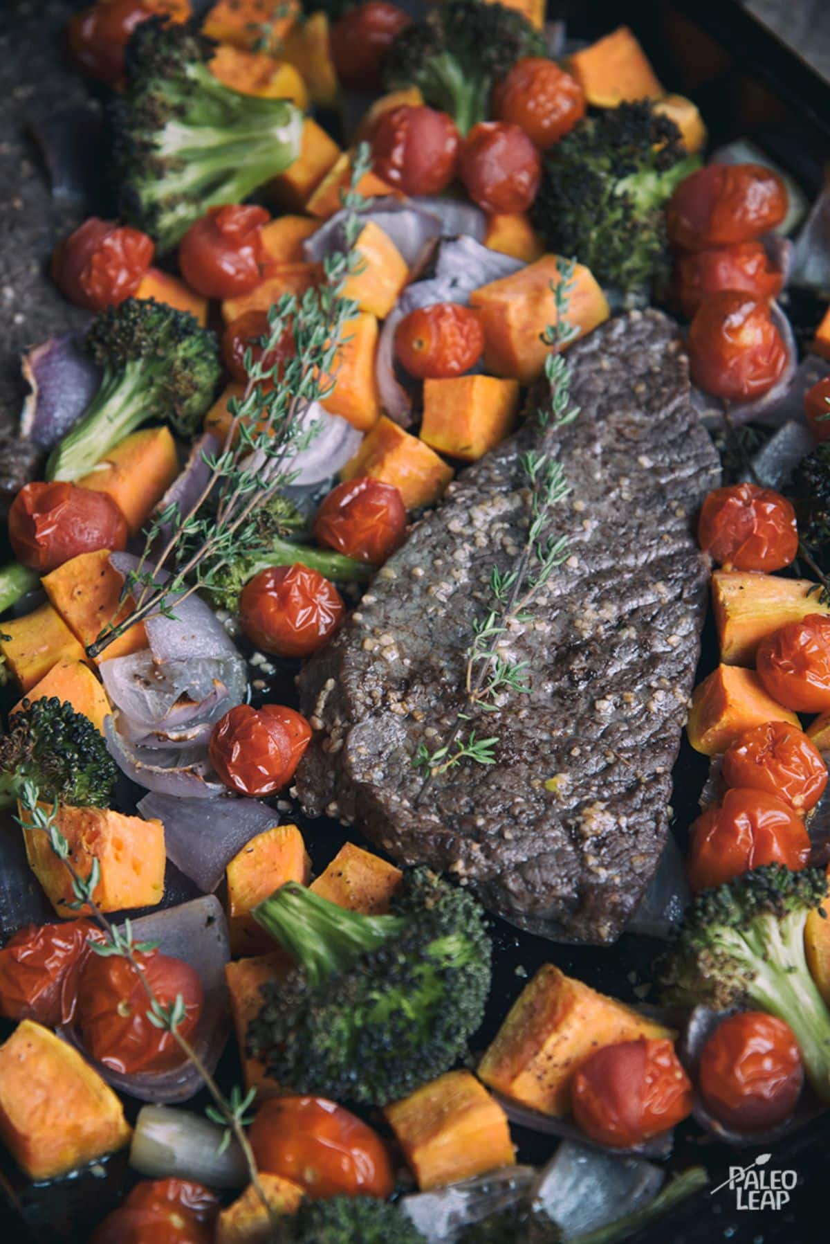 One-Dish Steak and Vegetables
