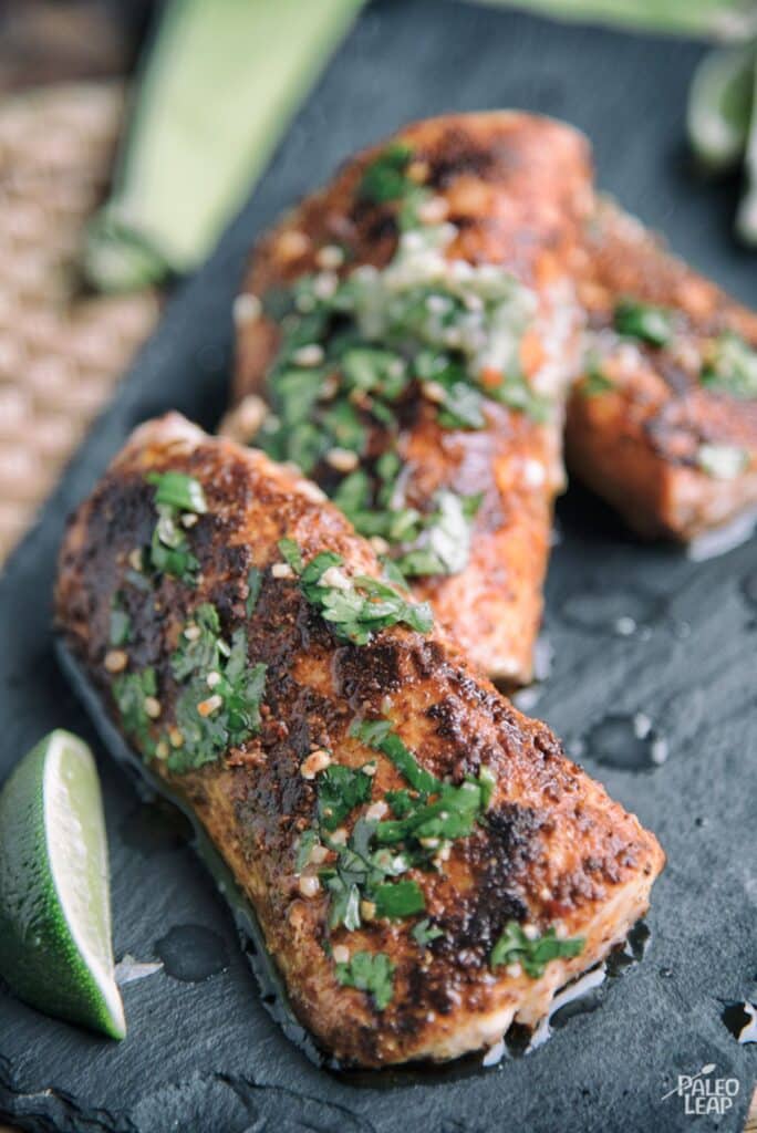 Mahi Mahi with Cilantro-Lime Butter Recipe | Paleo Leap