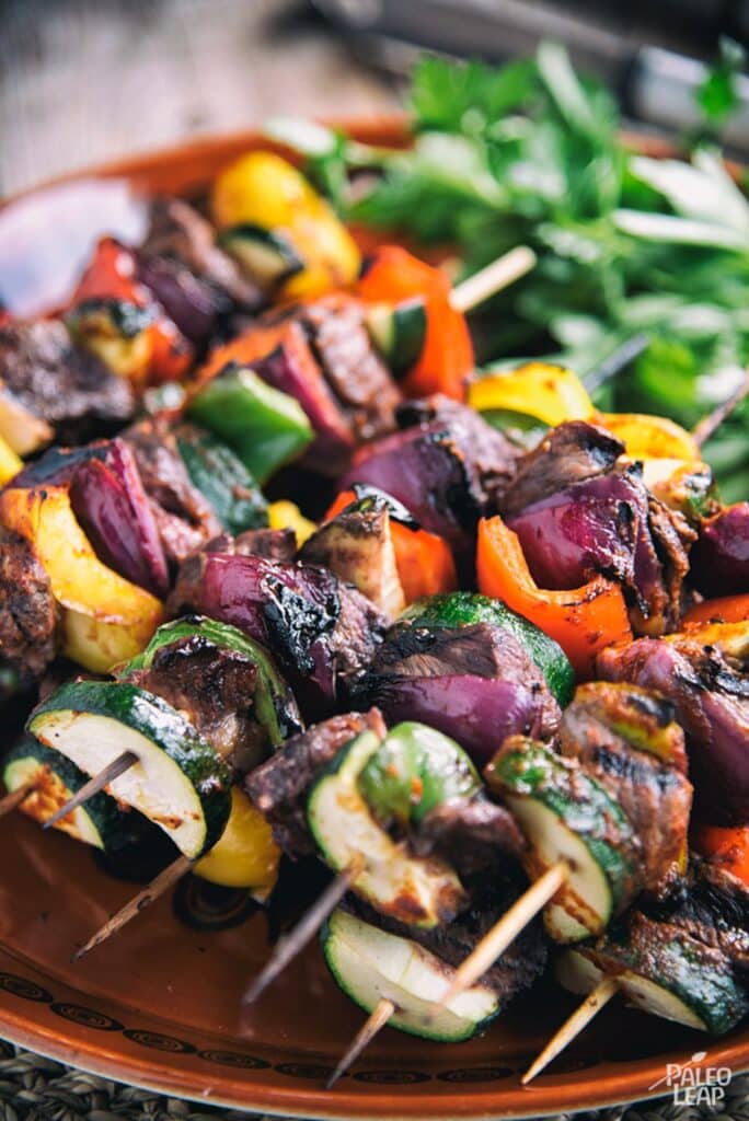 Simple MexicanStyle Beef Kabobs Recipe Paleo Leap