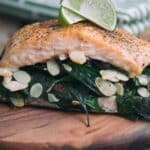 Spinach and Sun-Dried Tomato Stuffed Salmon Recipe