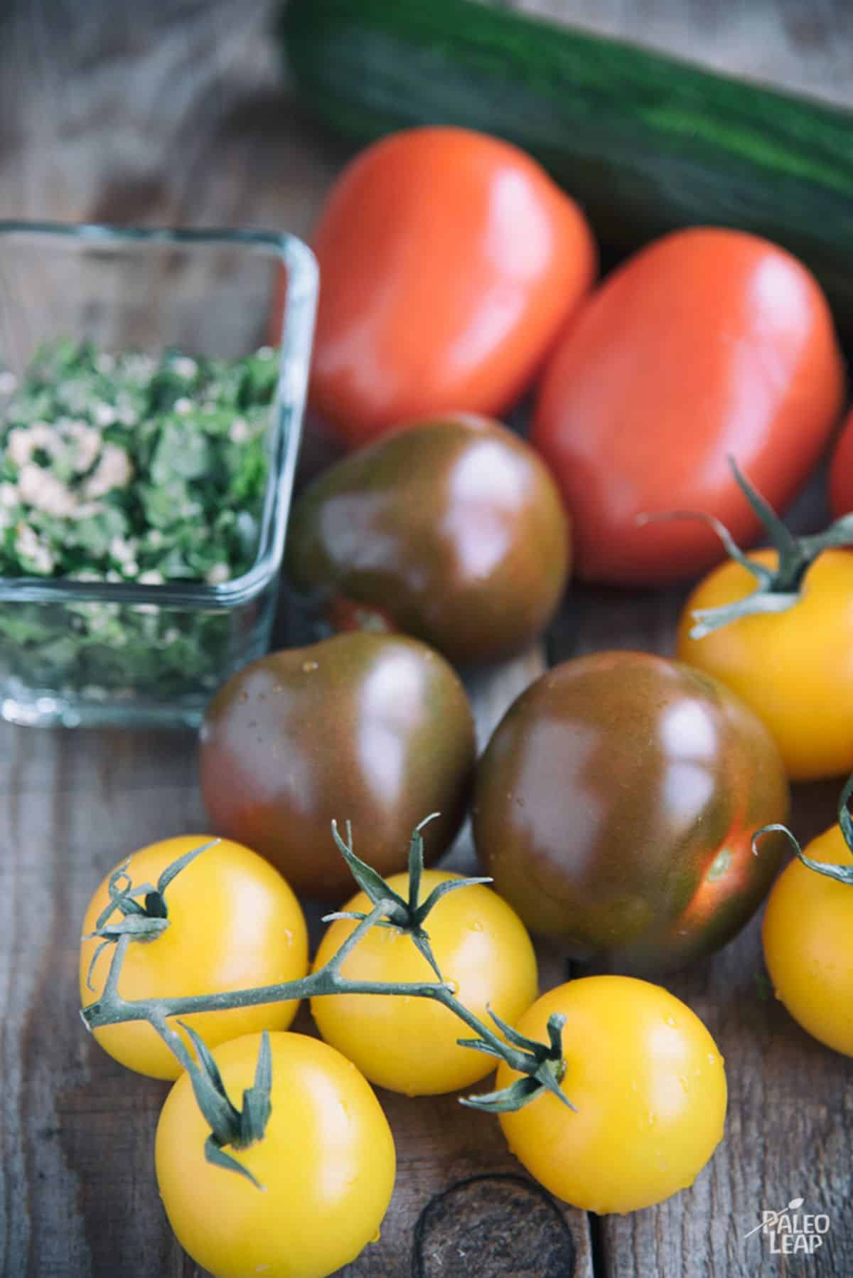 Tomato And Cucumber Gazpacho Recipe Preparation