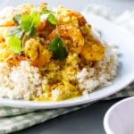 Coconut Curry Shrimp With Cauliflower Rice Recipe