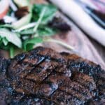 Grilled Steak With Chili-Coffee Rub Recipe